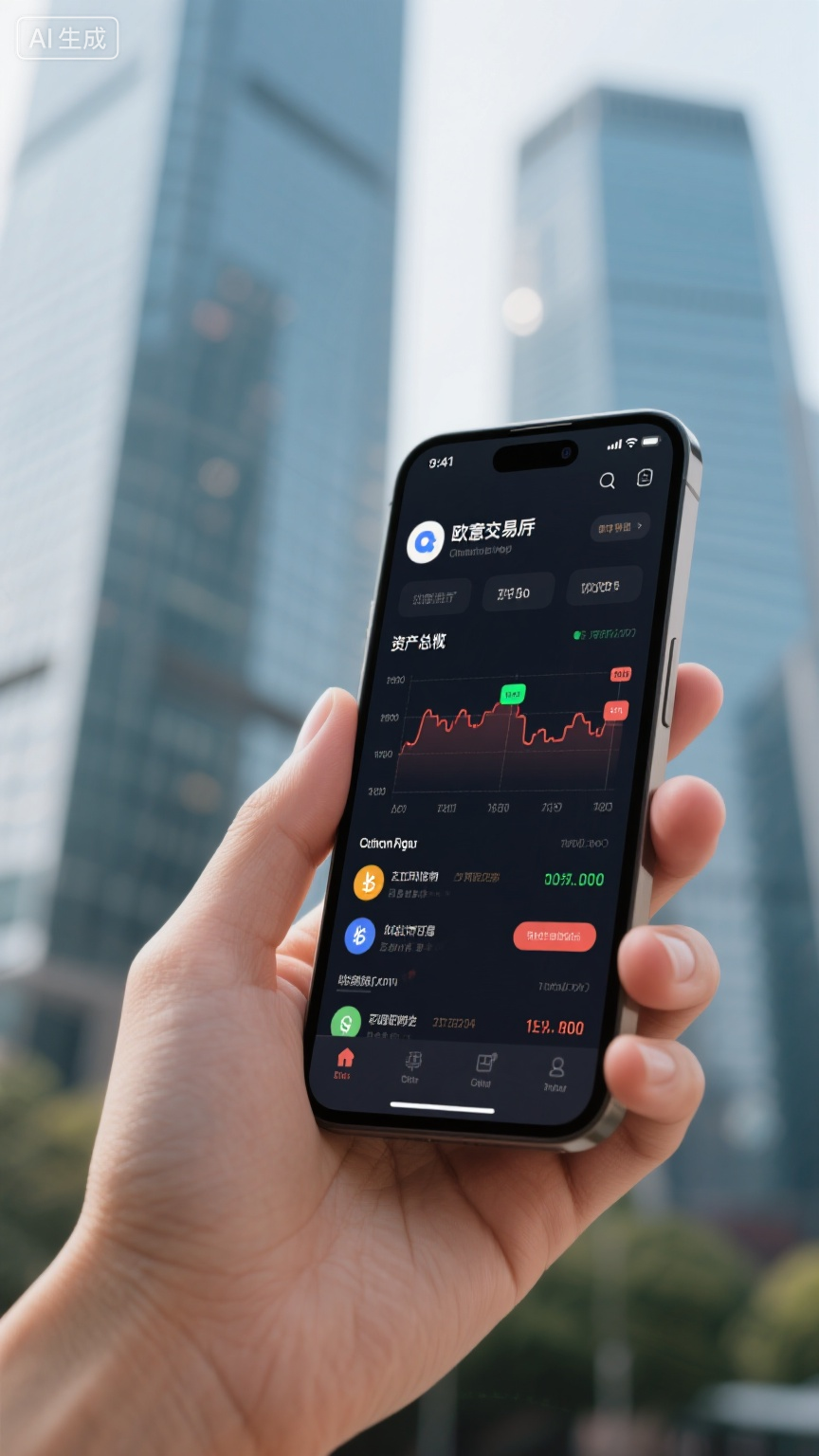 欧易交易所App下载展示